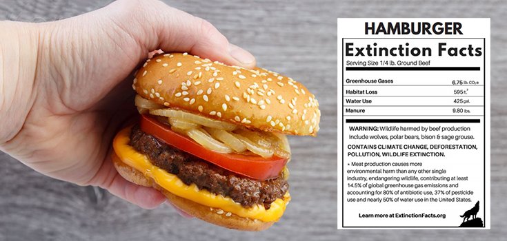hamburger meat label