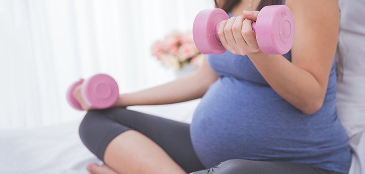 Moms: Exercise in Pregnancy is Good for Healthy Mom and Baby