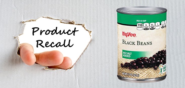 Hy-Vee black bean recall