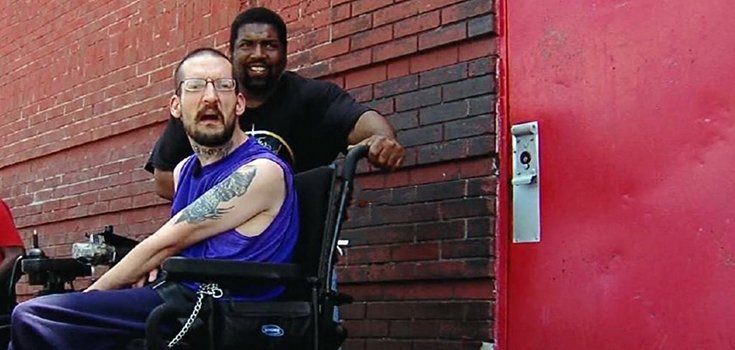 Homeless Man Rescues Wheelchair-Bound Man from Thieves