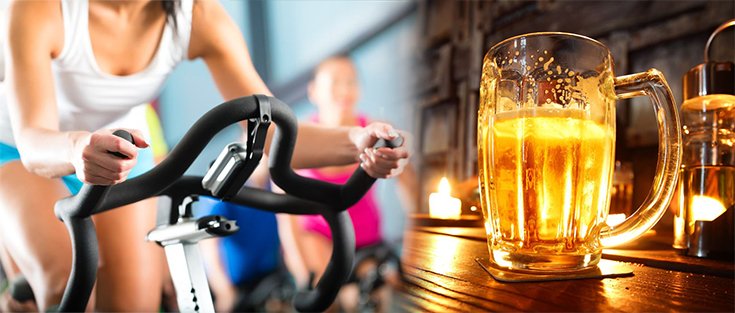 exercise and alcohol
