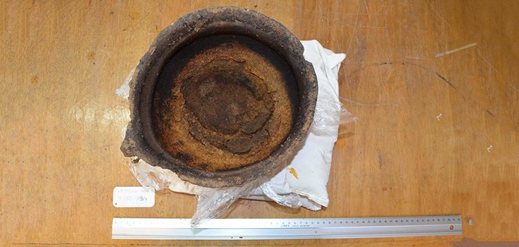 Archaeologists Find a 3,000 Year Old Burned Dinner