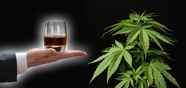 alcohol and marijuana