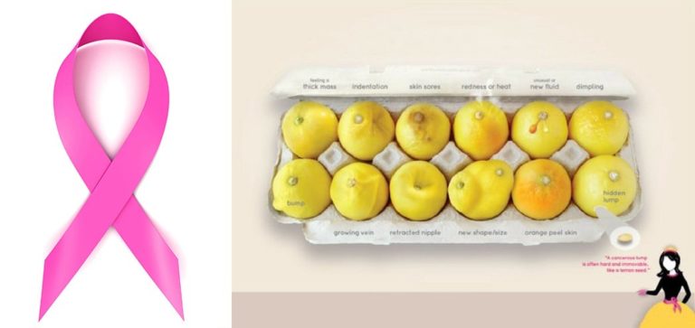 Campaign Uses Lemons to Educate Women About Breast Cancer Signs