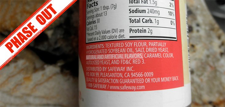 At Last! FDA Bans Use of 7 Synthetic Food Additives