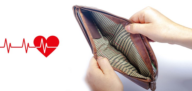 Study: Losing Money While Young can Lead to Heart Disease Later