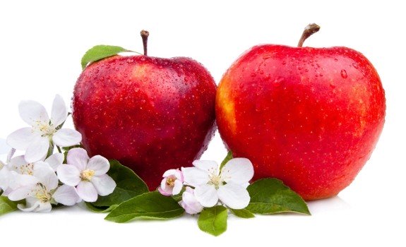 two apples