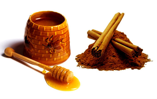honey and cinnamon