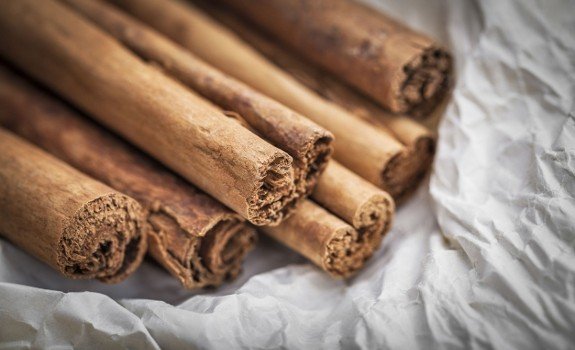 cinnamon sticks.