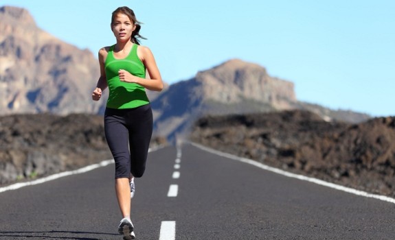 running
