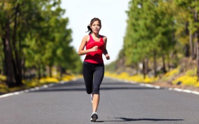 girl running