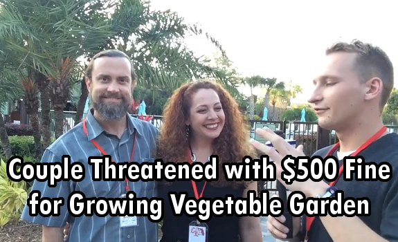 Florida couple garden fine