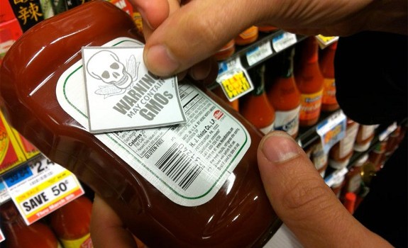 gmo label danger