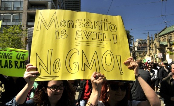 GMO protest