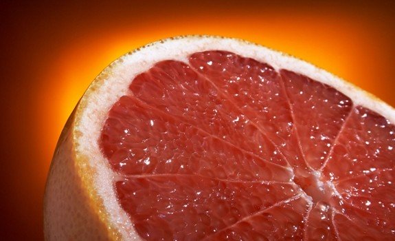 grapefruit sliced