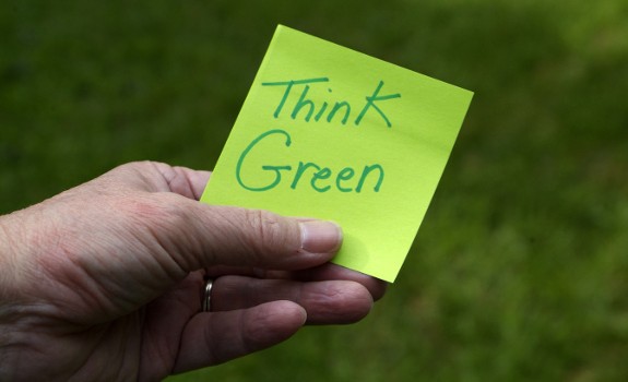 think green