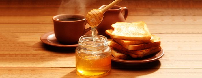honey and coffee