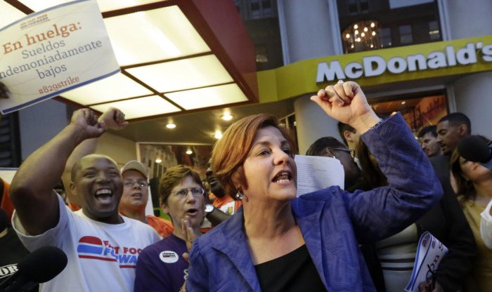 McDonald's wage war