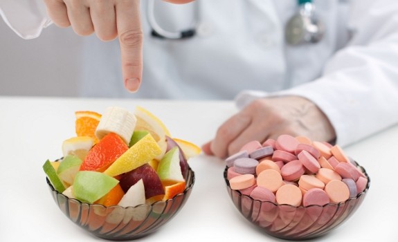 doctor prescribes fruit