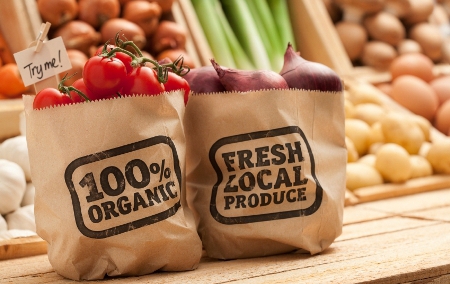 organic, local food