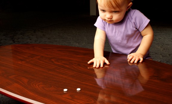 child and pills