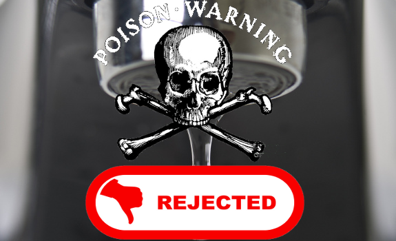 water fluoride rejected