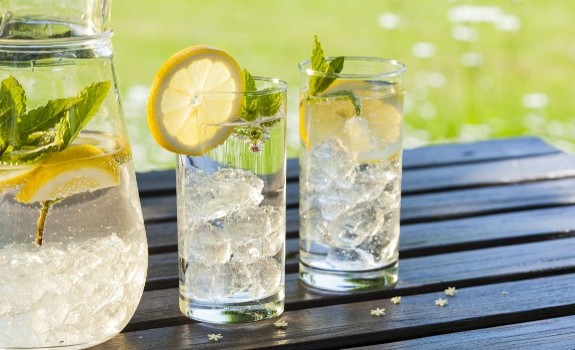 lemon water